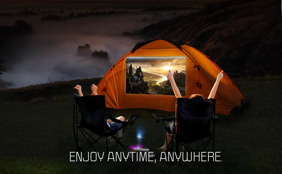 Nuvoria™ Mini Portable LED Projector