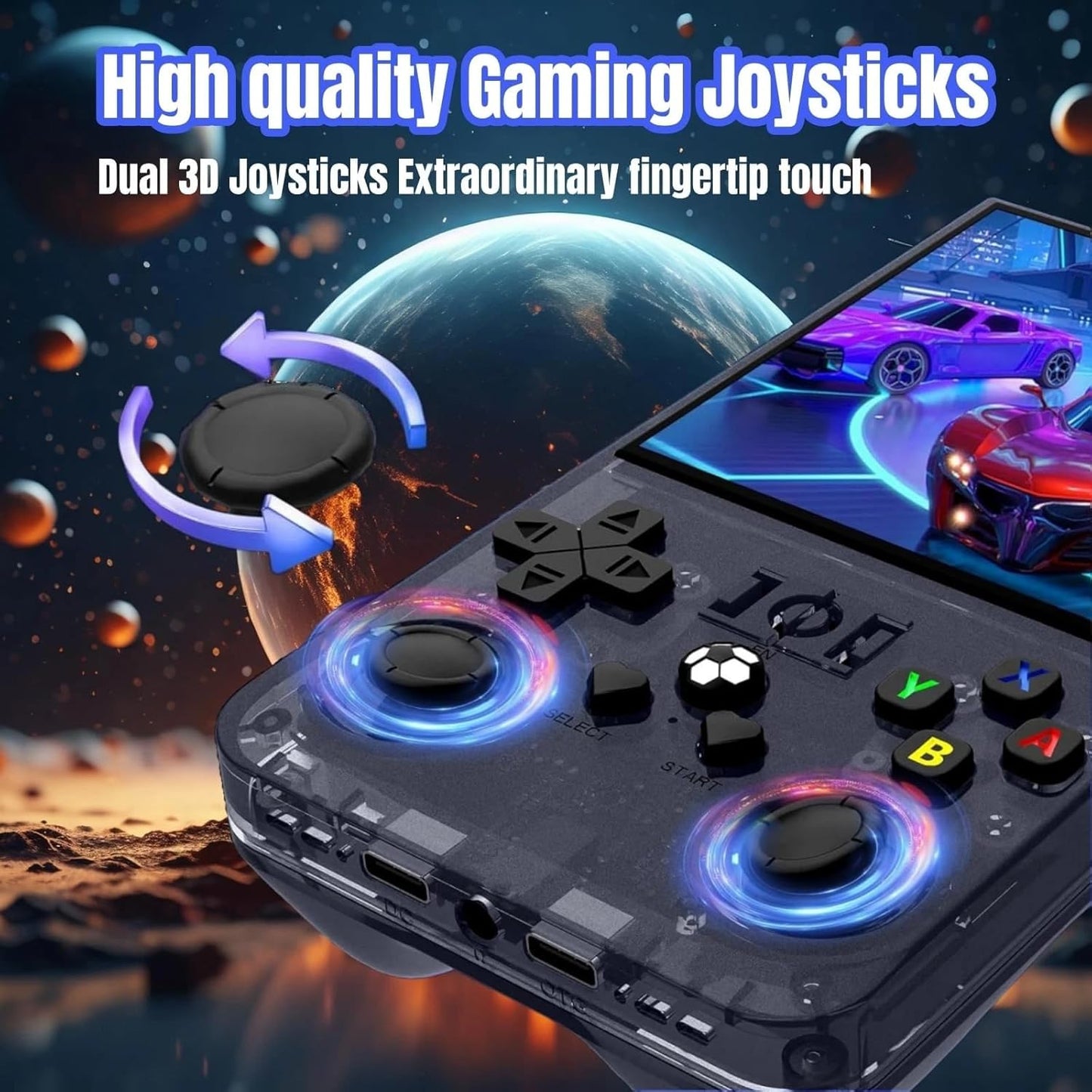 Retro Handheld Game Console – 20,000+ Classic Games, 4.0" IPS Display, Linux System