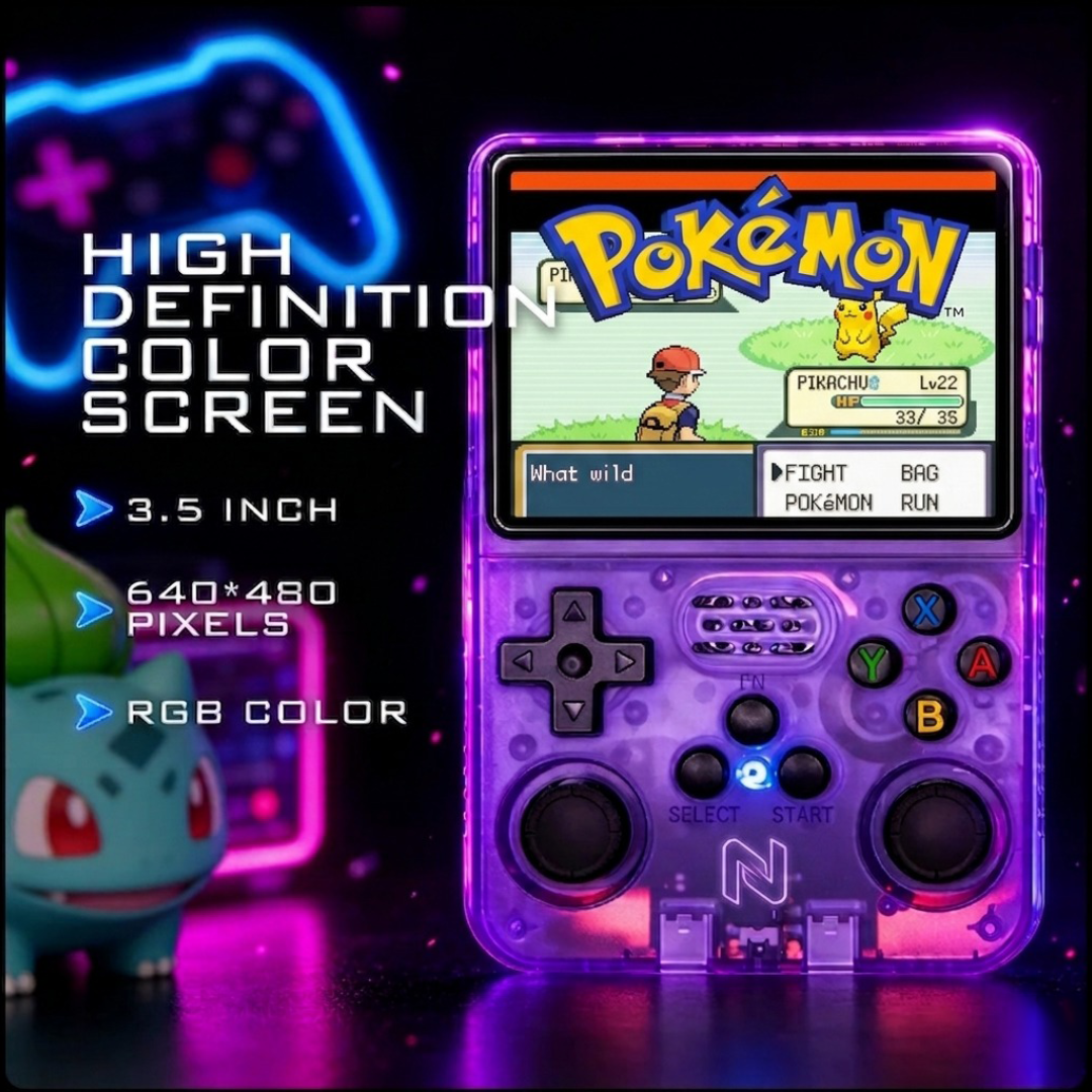 Relive Your Best Childhood Games. All in One Nuvoria handheld