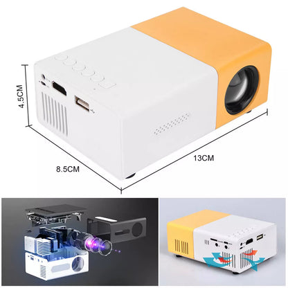 Nuvoria™ Mini Portable LED Projector